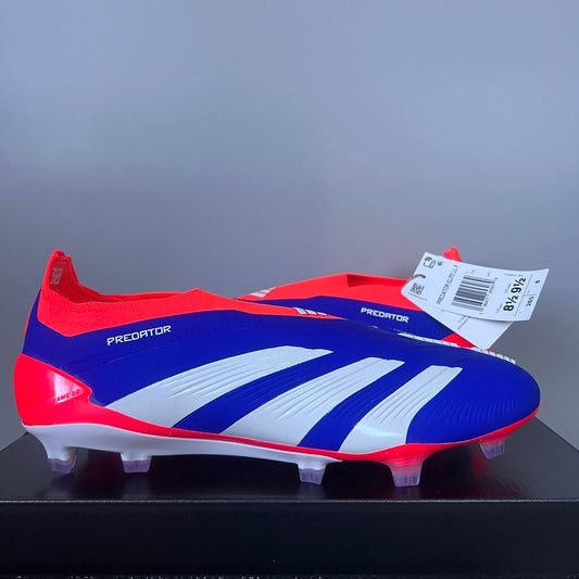 Adidas Predator Elite Laceless FG Cleats Soccer Boots IF6447 Mens Size US 8.5