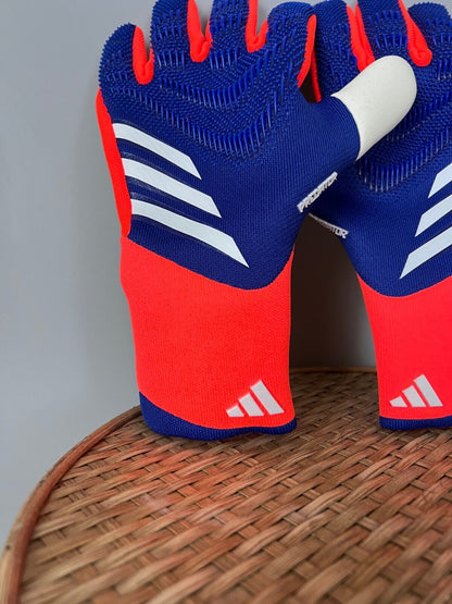 Adidas Predator PRO GL P Goalkeeper Gloves Lucid Blue IS7587 Mens Size 8