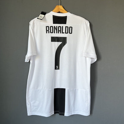 Ronaldo Juventus Jersey 2018/2019 Home Mens Football Shirt Size XL CF3489 Adidas