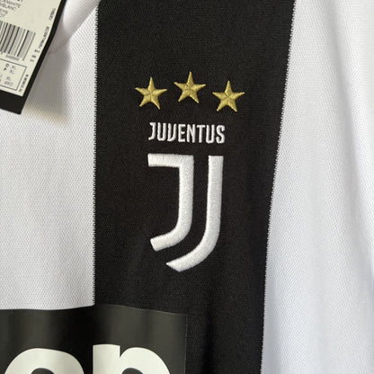 Ronaldo Juventus Jersey 2018/2019 Home Mens Football Shirt Size XL CF3489 Adidas