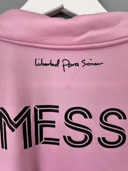 Messi Inter Miami Jersey 22/23 Home Soccer Shirt JE9701 Adidas Mens Size L
