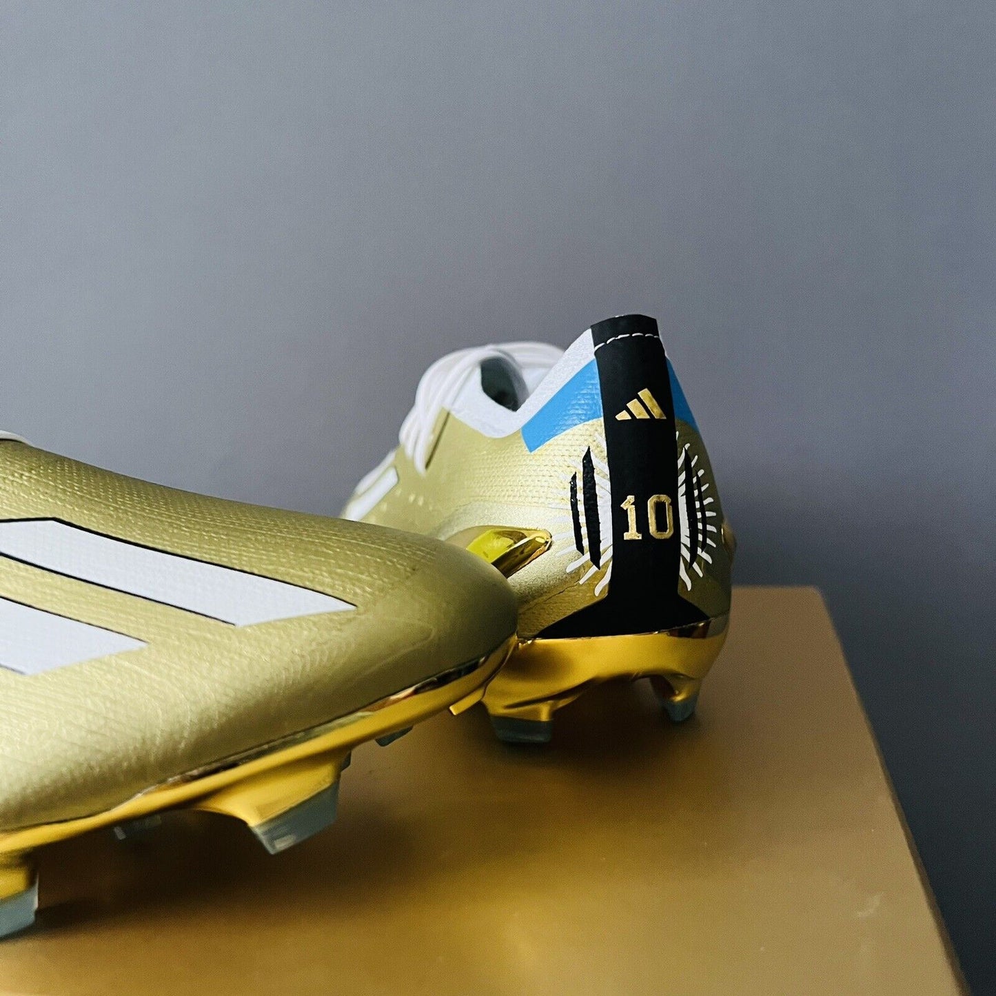 ADIDAS X SPEEDPORTAL LEYENDA.1 FG WORLD CUP 2022 MESSI CLEATS SOCCER HP9138