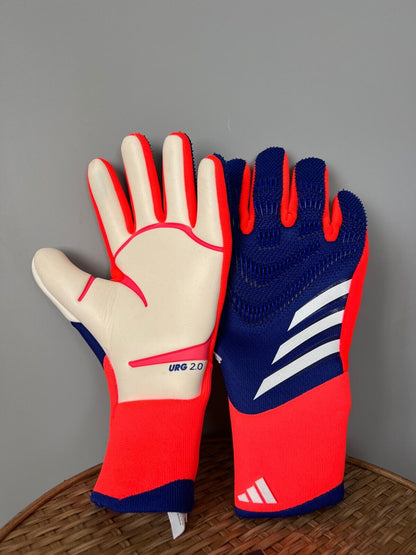 Adidas Predator PRO GL P Goalkeeper Gloves Lucid Blue IS7587 Mens Size 8