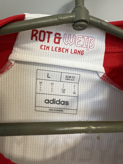 Bayern Munich Jersey 2023/24 Home Mens Soccer Shirt Trikot IJ7442 Adidas Size L